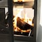 Deko Living 26 Inch Square Outdoor Steel Wood Burning Fireplace w/ Cooking Grill, Log Storage COB10507 - alternate 3